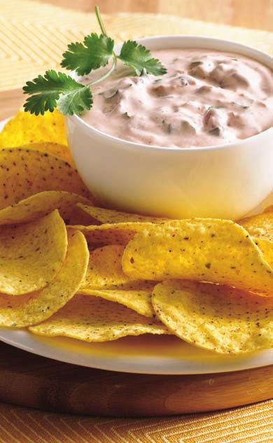 78 14 servings PREP TIME: 10 Min START TO FINISH: 10 Min 79 79 Creamy Salsa Dip Easy 1 2 cup sour cream 1 2 cup mayonnaise or salad dressing 3 4 cup chipotle salsa or Old El Paso Thick n Chunky salsa