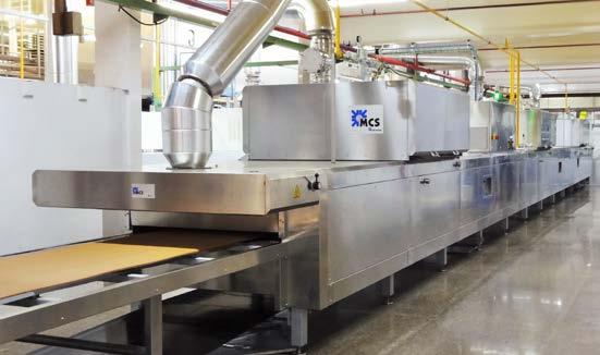 Clean execution Various type of conveyors Oven infeed station Any length available IMS series Baking chamber width