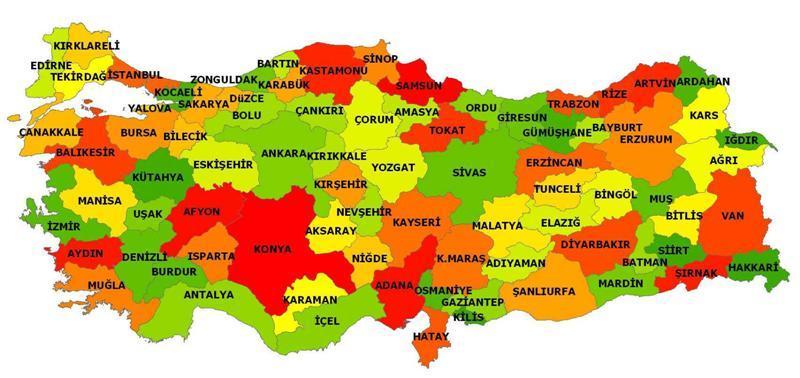 Portfolio D: Bor, Ereğli and Ilgın Portfolio E: Uşak, Alpullu, Burdur and Afyon Portfolio F: Eskişehir and Ankara Map of Turkey Showing Boundaries of Provinces The privatization efforts included the