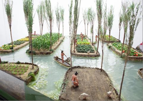 ! Chinampas- floating gardens!