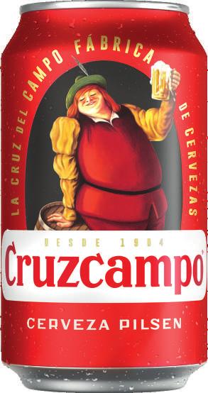CRUZCAMPO IS ONE OF SPAIN S MOST BELOVED BEERS.