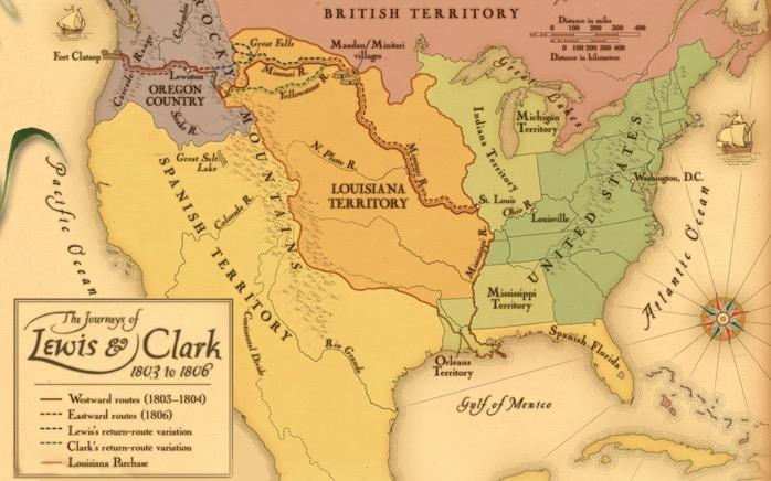 The journey of Lewis and Clark led many