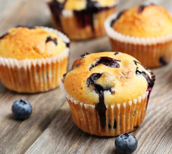Blueberry Muffins Serves: 6 Prep Time: 30 mins A sweet treat without all of the added sugar.