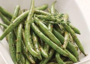 Rustic Herb Roasted Green Beans 1 pound fresh green beans, trimmed 2 tablespoons olive oil 1 tablespoon balsamic vinegar 1 tablespoon Rustic Herb Seasoning 1. Preheat oven to 400 F.