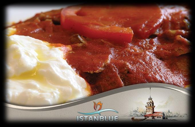 ISKENDER KEBAB (LAMB) Chargrilled Adana lamb on a flatbread covered with