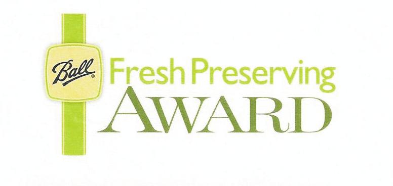 Department P - Food Preservation Ball & Kerr "Fresh Preserving" PRODUCTS Presents Ball "Fresh Preserving" AWARD for Adult Level Newell Brands Inc.