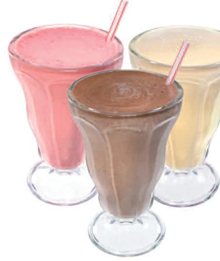 milkshake powder with added vitamins such as Nesquik, or supermarket own brand. Add some double cream too.