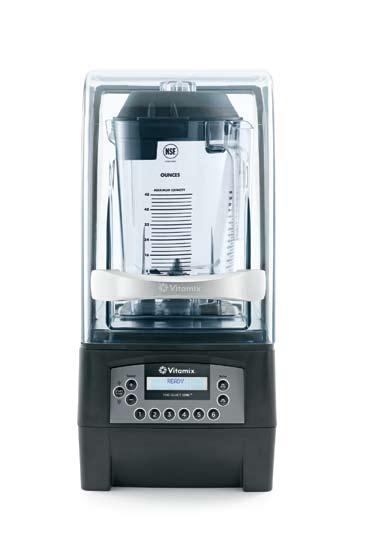 THE QUIET ONE Up to 4 times quieter than the competition, the newest blender from Vitamix, The Quiet One has advanced