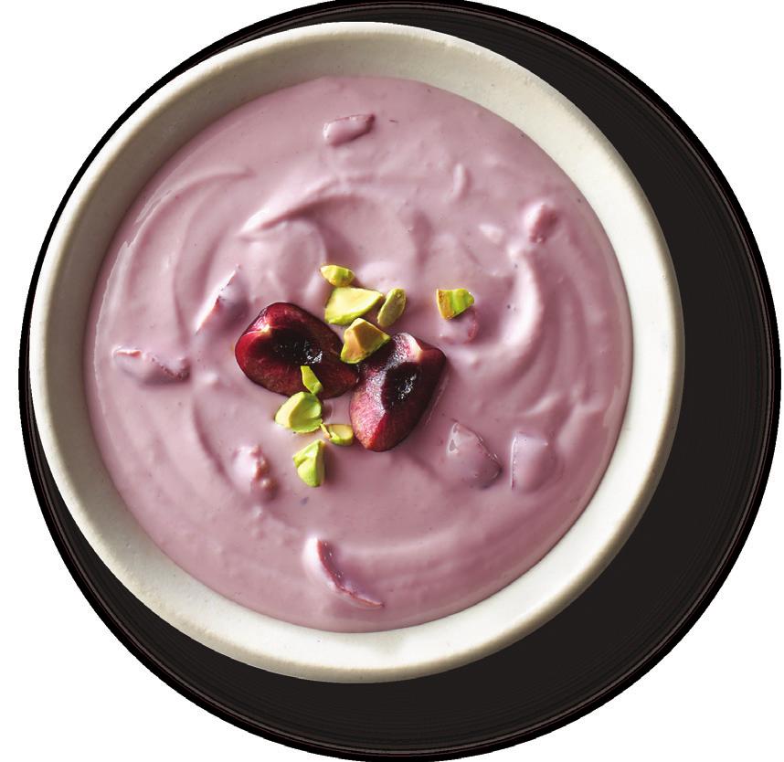 Plant-based yogurts Dairy-free yogurt can be made from almonds, soy, coconuts even flax seed and come in many