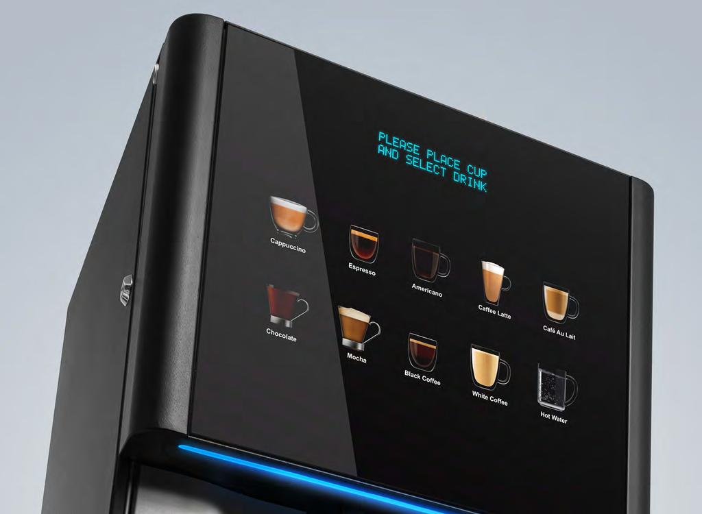 VITRO X SERIES The Vitro X range delivers not only an authentic espresso coffee, but also the possibility of improving the menu with the addition of freshly brewed leaf tea based drinks.