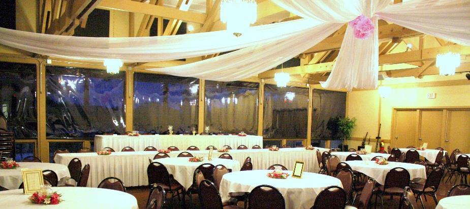 With seating capacity for approximately 150 guests and a large dance floor, it is the perfect place to celebrate with friends and family.