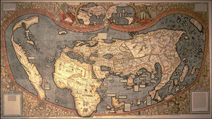1502) The Cantino Map was named for the agent secretly commissioned to design it in Lisbon for the Duke of Ferrara, an avid Italian map collector.