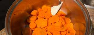 Toss carrot pieces in to