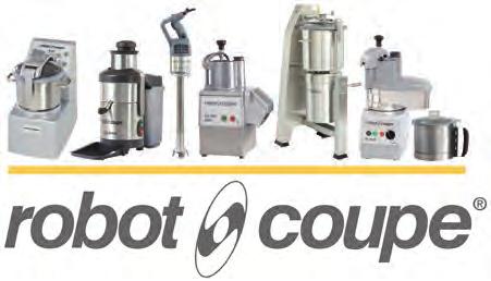 ROBOT- COUPE Booth S - C3 ROBOT-COUPE, French manufacturer of food preparation equipment, offers a wide range of machines adapted to each professional need (restaurants, institutions, delicatessens,