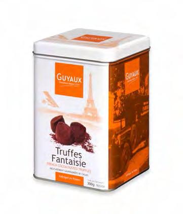 CHOCOLATERIE GUYAUX Booth Z6-B22 The chocolate company GUYAUX, created in 1931, is a family company, specialized in premium chocolate products: unctuous French cocoa dusted Truffles Chocolate