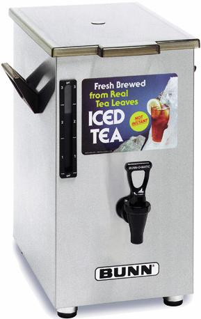 TD4, TD4T ICED TEA/COFFEE DISPENSERS INTRODUCTION USE & CARE INSTRUCTIONS These