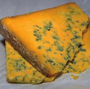 Lemony flavoured with a creamy-white mottled rind. 9000 v Shropshire Blue (Approx.
