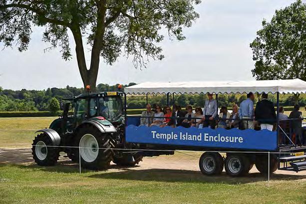 when reserving hospitality at Temple Island Enclosure. Parking is located directly behind the enclosure.