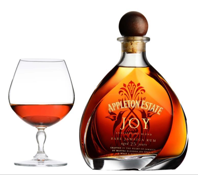 Blend: A select blend of aged rums each matured a minimum of 25 years, including rum aged up to 35 years. Appearance: Beautiful coppery gold colour with shimmering highlights.