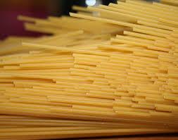 Types of Pasta Spaghetti The plural form of the