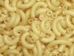 Types of Pasta Elbow The name derives from Italian