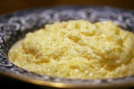 5. Polenta Cornmeal boiled into a porridge, and