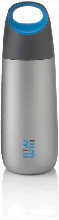 5 cms 600 ml XDDESIGN Bopp Hot is a 600ml double wall flask with matt body, push closure and cup