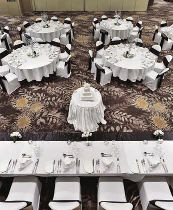 Coordinator All tables clothed in white or black linen including gift table, cake table, bridal table Linen napkins in your choice of colour Floor easel Silver cake knife for your