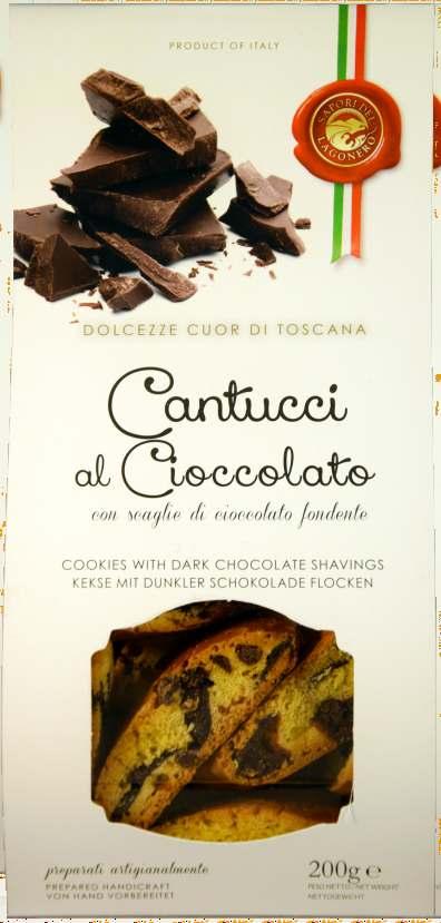 Mandorle e Cioccolato Cantucci al Cioccolato (in
