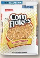 the following: Bran Flakes * Corn Crisps or