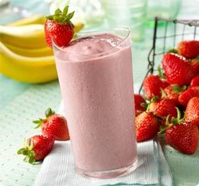 Raw Fruit Smoothies ice raw almond milk 2 bananas berries (strawberries, blueberries, blackberries,