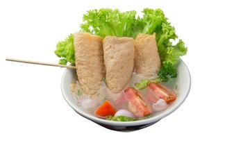 Frozen Food Fish & Soya Fish & Soy is made of quality fish meat and bean curd sheet to give a smooth and soft
