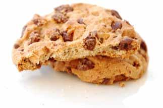 Gluten-Free Choc Chip Cookies 2 cups smooth peanut butter 2 cups granulated sugar 2 cups chocolate chips 4 large eggs 1.