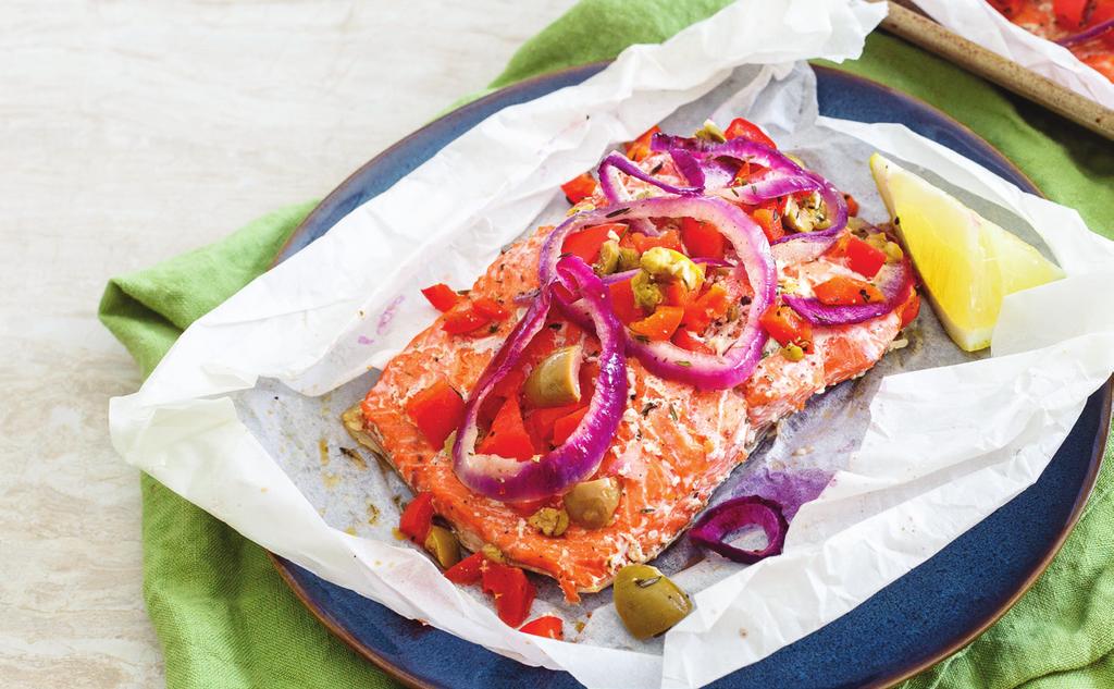 Salmon Veggie Packets Serves 4. Prep time: 15 minutes active; 30 minutes total.