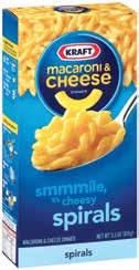 Kraft Mac & Cheese Shapes