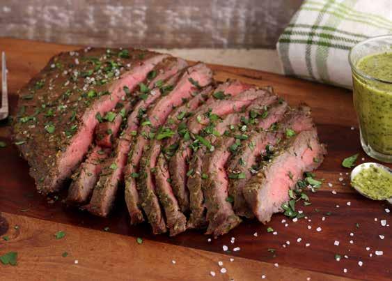 FLANK STEAK WITH