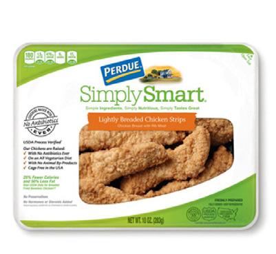 SIMPLY SMART ASIAN CHICKEN SALAD SERVES 4 PREP & COOK TIME 35 min bag PERDUE SIMPLY SMART Lightly Breaded Chicken Strips (0 oz.