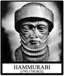 ! The sixth Babylonian king, Hammurabi, enacted the code, and partial copies exist on a man-sized stone stele and various clay
