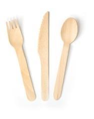 Code EP-WFRK6 EP-WSPN6 EP-WKNF6 WOODEN CUTLERY 6 Compostable Wooden Fork 6 Compostable Wooden Soup Spoon 6 Compostable Wooden Knife