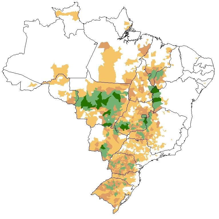 * State-Level Production (as % of total) Mato Grosso Parana Rio Grande do Sul Goias Mato Grosso do Sul Minas Gerais Bahia Sao Paulo Maranhao Santa Catarina Tocantins Other * 2009 to 2013 Average