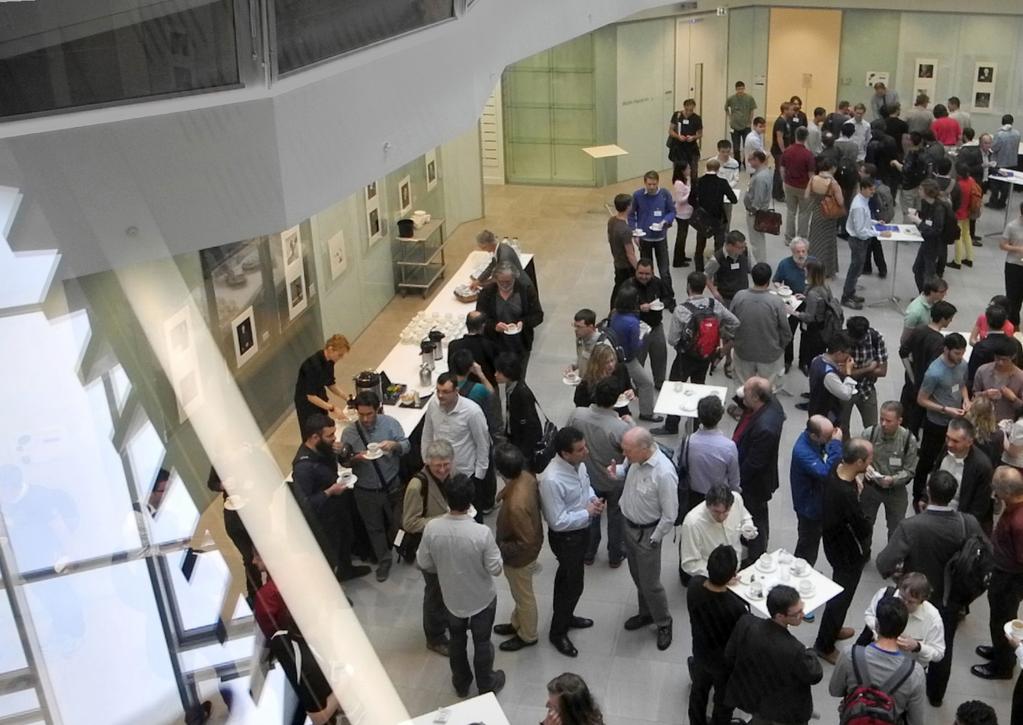 We also have generous reception spaces outside the lecture theatres and seminar rooms for catering, poster sessions and