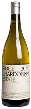 Ridge, Estate Chardonnay 2014 Ridge s two Chardonnays come from its