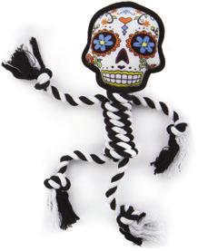 Your pal will love this colorful Dia de Los Muertos toy that s inspired by the traditional sugar skulls made on