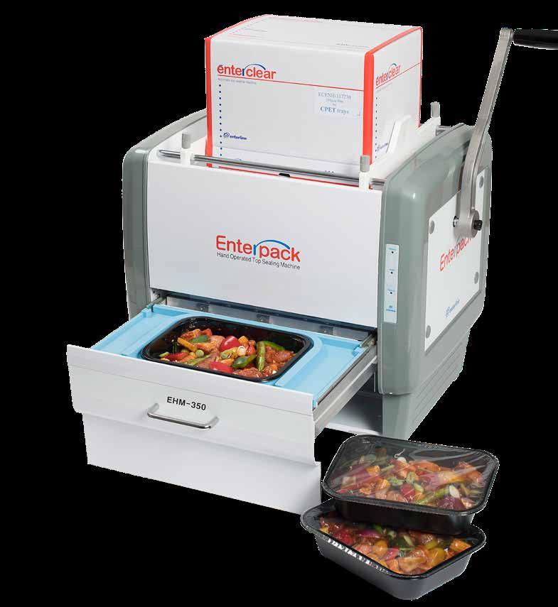 Machine Seals Multiple Tray Sizes Full Health & Safety Training Onsite Over 400 trays available in the range