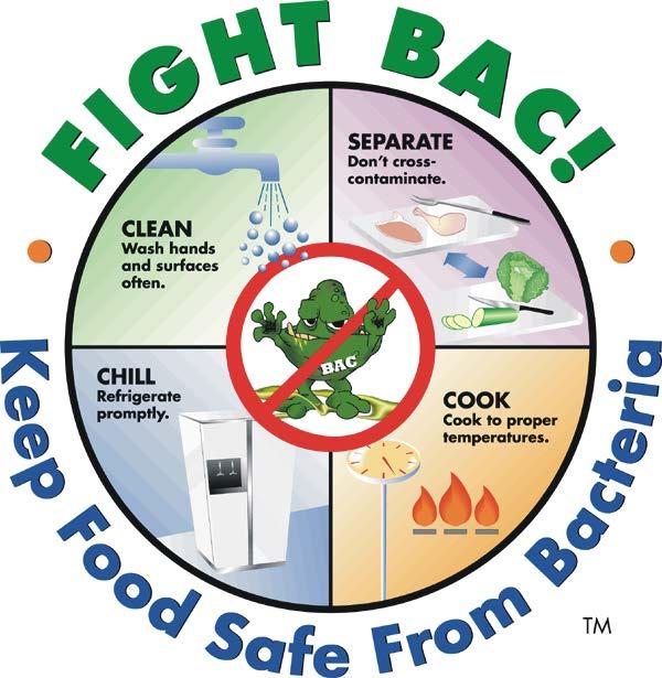 Fight BAC! When preparing for your special event, remember that there may be an invisible enemy ready to strike. It s called BAC (bacteria) and it can make you sick.
