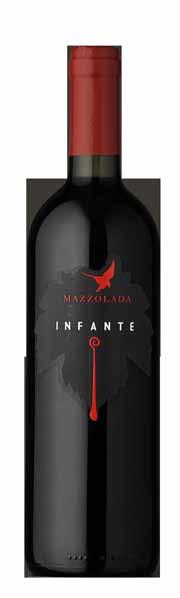 Infante igt Dolomitic limestone and Clay cabernet sauvignon 50%, cabernet franc 50% mid September fermentation at controlled temperature of 25-28 (77-82,5 F) macerated with the skins for 6-8 days