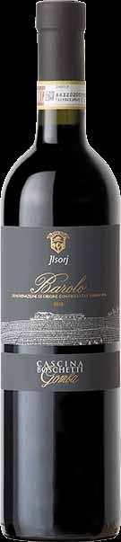 Barolo docg Jlsorj Grey/white marl, rich in carbonates and fine sand of marine origin 100% Nebbiolo more than 10 years old at 320m (1050ft) high Mid october by hand Soft destemming and crushing;