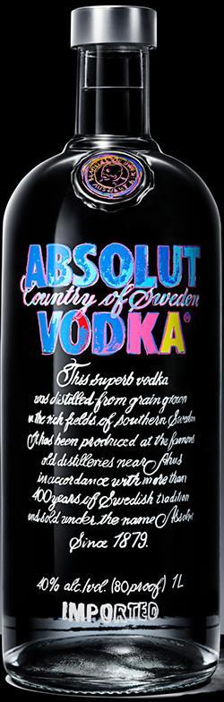 Absolut highlighting creativity ABSOLUT Andy Warhol Edition This limited edition transforms Andy Warhol s original