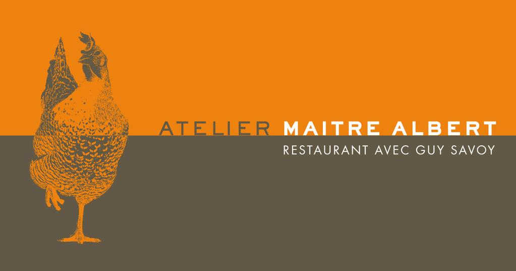 L Atelier Maître Albert 1, rue Maître Albert 75005 Paris Tel: + 33 (0)1 85 15 22 87 Fax: +33 (0)1 53 10 83 23 ateliermaitrealbert@