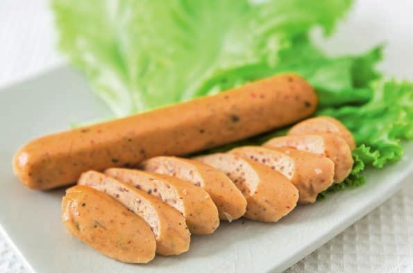 Vegan alternatives to meat products Hydrosol all-in compounds for vegetarian and vegan cold cuts and for alternatives to boiled sausage and ground meat deliver familiar bite, authentic mouth feel,